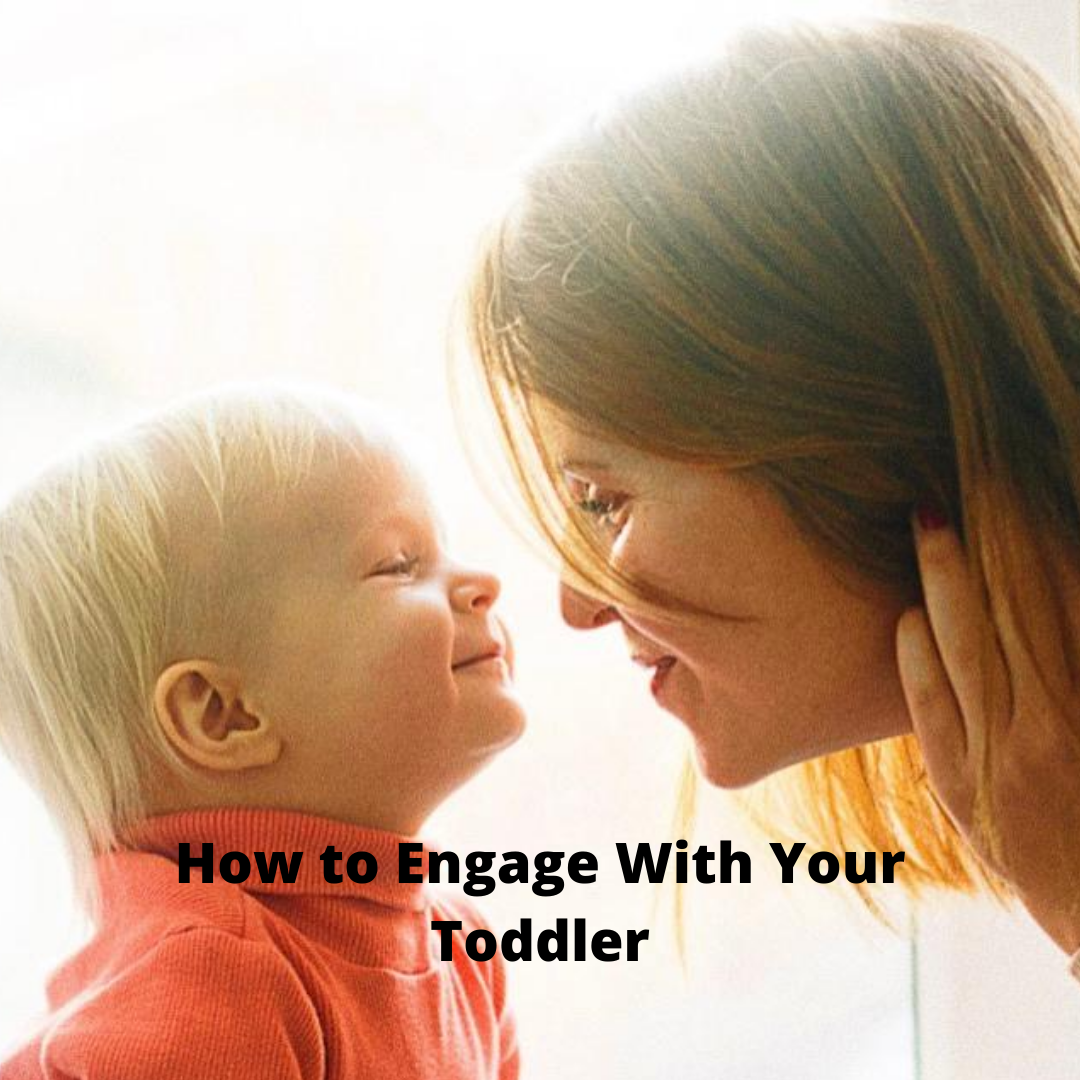 mom and toddler face to face smiling